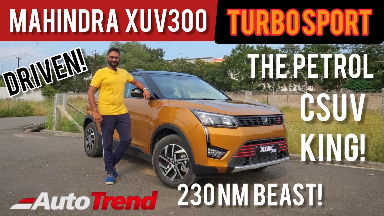 Mahindra XUV300 Turbo Sport Real Life Drive Review | Really Beast in Performance? #TeamAutoTrend