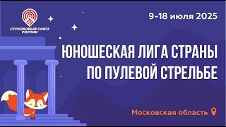 Пистолет пневматический, 10 м, юноши, младшая группа