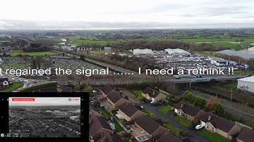 DJI Mavic Mini - 5.8Ghz Yagi Range Extenders First Fly