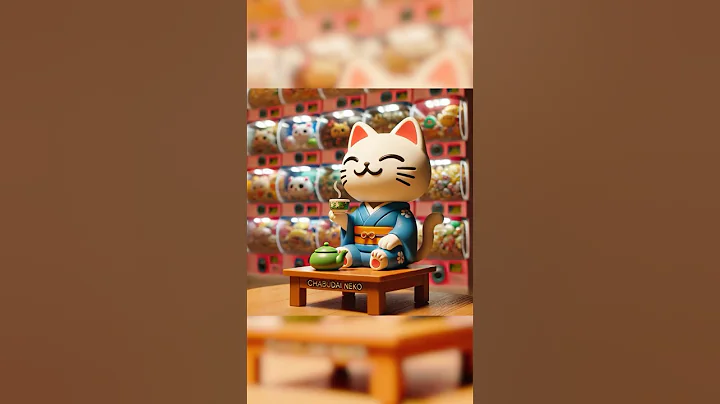 Watch the video about Cat turns into CapsuleToy #cat #kitten #funny #cute #kucing #shorts #gachapon #blindbox #surprisetoy