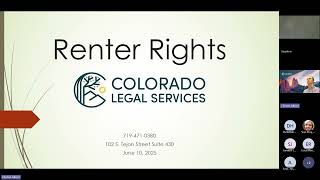 Renter Rights 101 – June 10th, 2025
