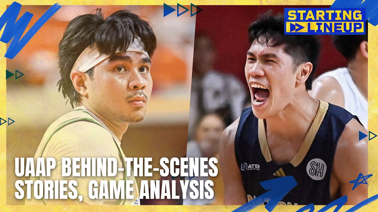 UAAP behind-the-scenes stories, game analysis | STARTING LINEUP | FULL EPISODE