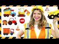 Construction trucks for children learn construction vehicles with toy trucks for kids speedie didi