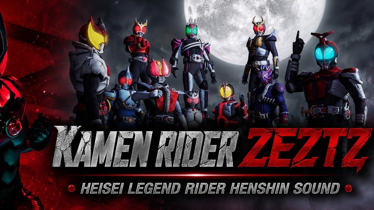 Kamen Rider Zeztz ○ Heisei Legend Rider Henshin Sound - YouTube