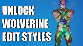 How to Unlock WOLVERINE Skin All Edit Styles in Fortnite Chapter 2 Season 4