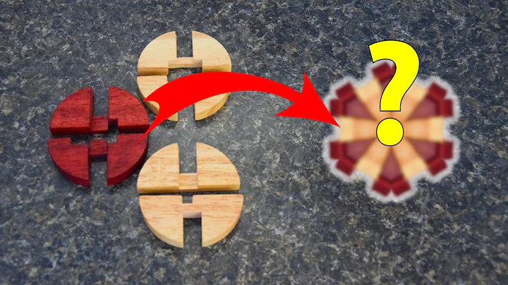 Burr Puzzle 3D Wooden Ball