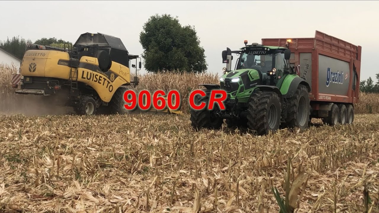 TREBBIATURA MAIS 2021 DIDONE'CON New Holland  CX 5090 e *New* DEUTZ FAHR TTV 7250