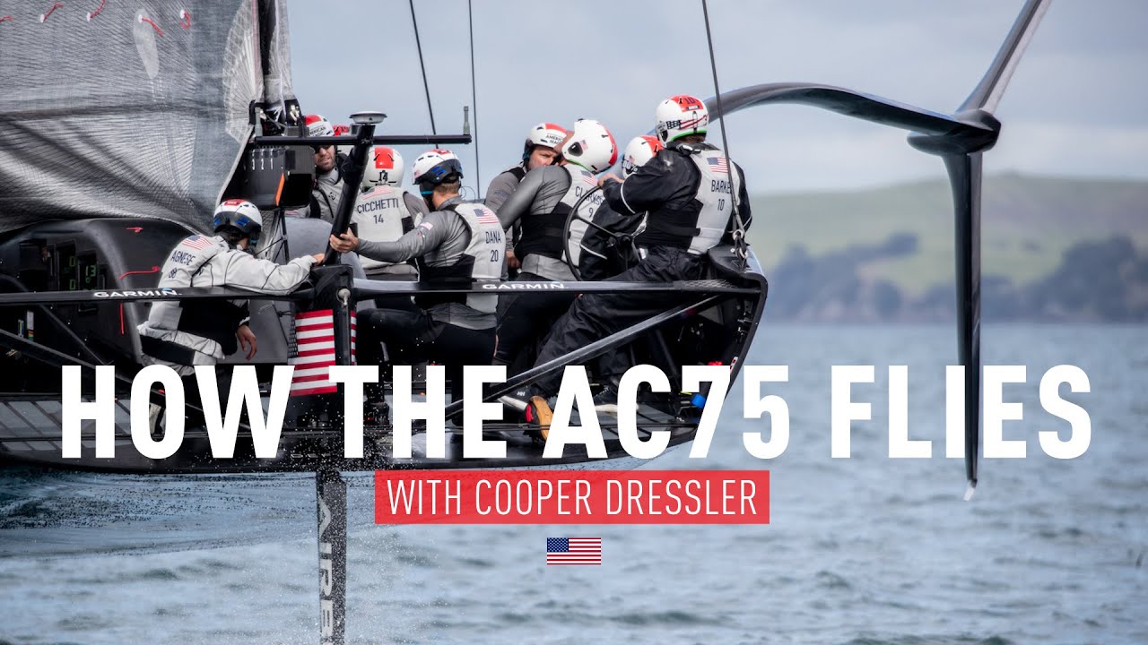 ⁣How the AC75 Flies
