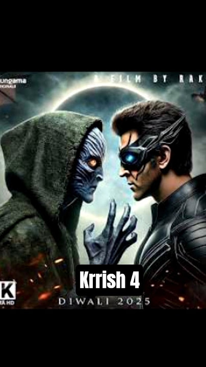 Krrish 4 movie Introduce a new willian#shorts #funny #facts  #dubbing #bollywood #movie