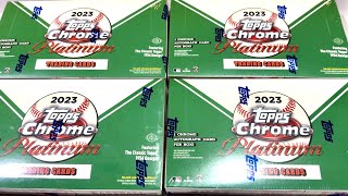 NEW RELEASE! 2023 TOPPS CHROME PLATINUM ANNIVERSARY BASEBALL CARDS!