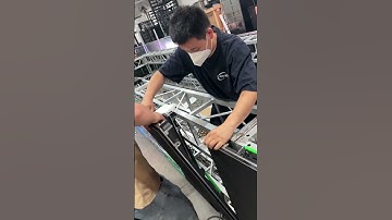 disassemble the large led screen#leddisplay #ledscreen #leddisplayscreen #shorts #fyp