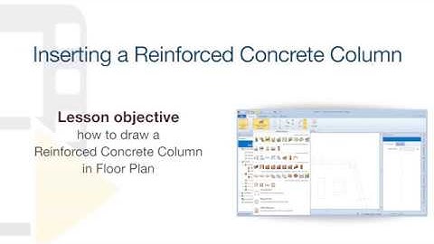 EdiLus Tutorial - Inserting a reinforced concrete column - ACCA software