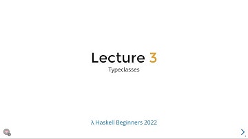 Haskell Beginners 2022: Lecture 3