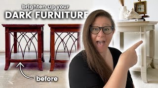 Brighten Up Your Dark Furniture | Outdated End Table UPGRADE by Katie Scott SALVAGED by k. scott 33,645 views 3 weeks ago 16 minutes