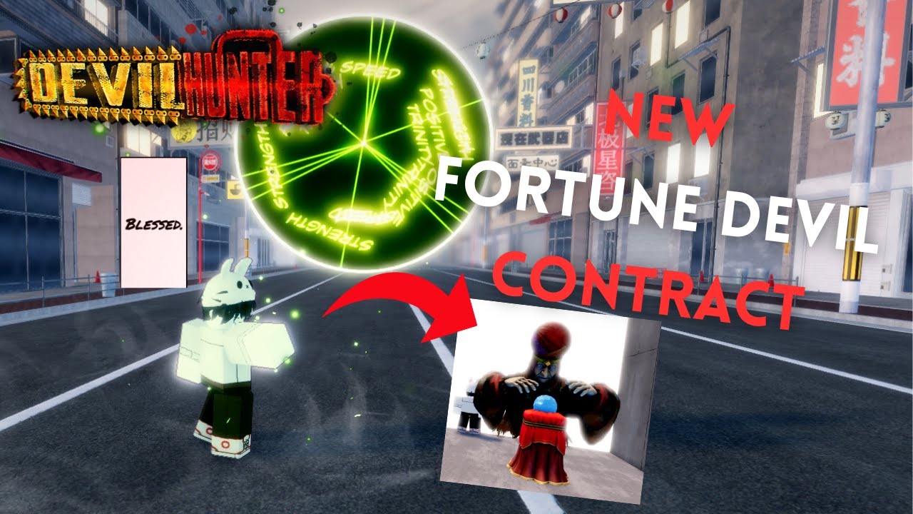 HOW TO GET THE NEW FORTUNE DEVIL CONTRACT FAST | DEVIL HUNTER