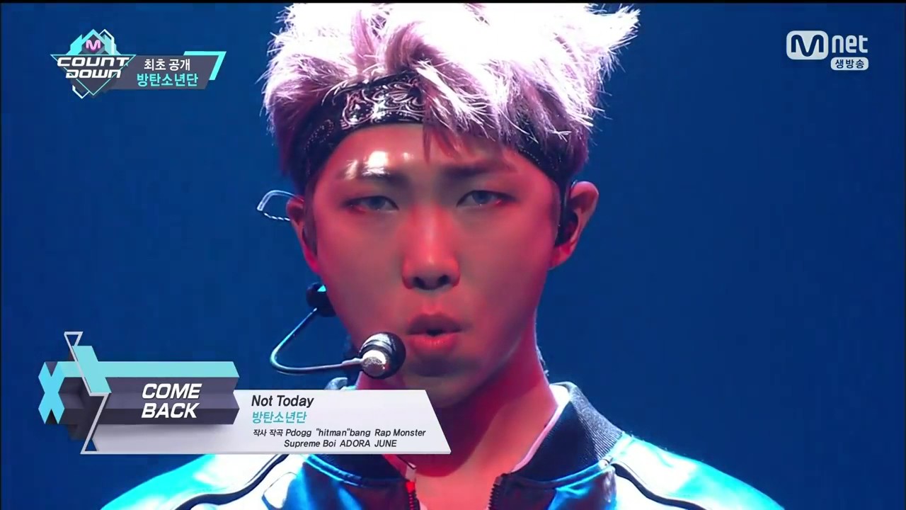 BTS(방탄소년단)Not todayM countdown YouTube