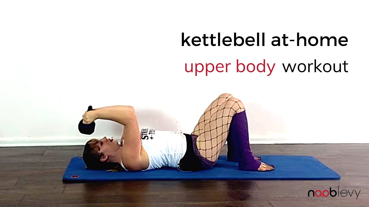 Kettlebell Arm Workout 7 Minute AtHome Shoulder Workout YouTube