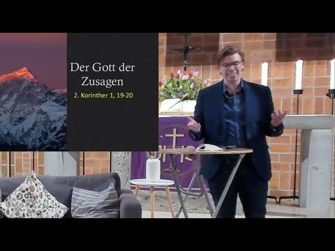 Agape Gottesdienst 05.03.2021 – „Der Gott der Zusagen“