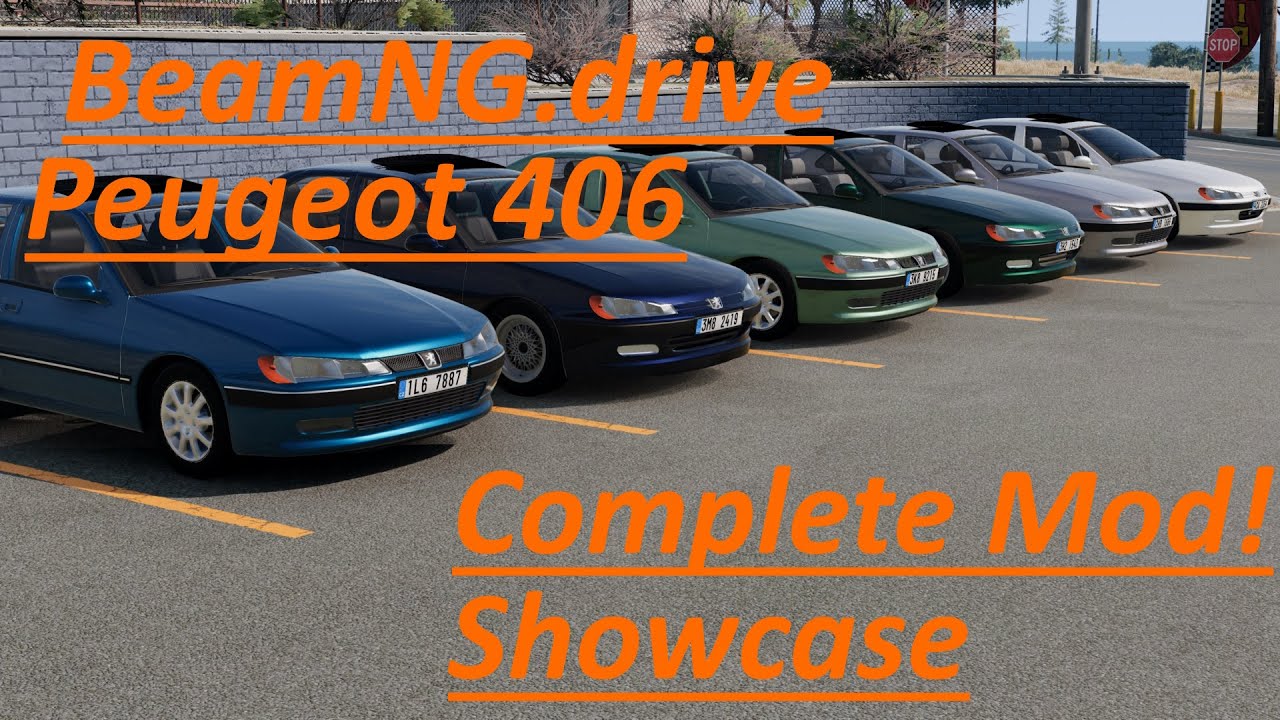 BeamNG.drive Peugeot 406 Showcase FINAL MOD