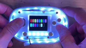 PyGamer NeoPixel Controller Demi @adafruit @johnedgarpark #adafruit @msmakecode