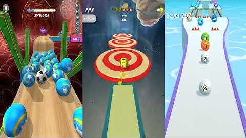 Going Balls VS Action Balls VS Ball Run 2048 - All Levels Gameplay Android iOS Ep 1