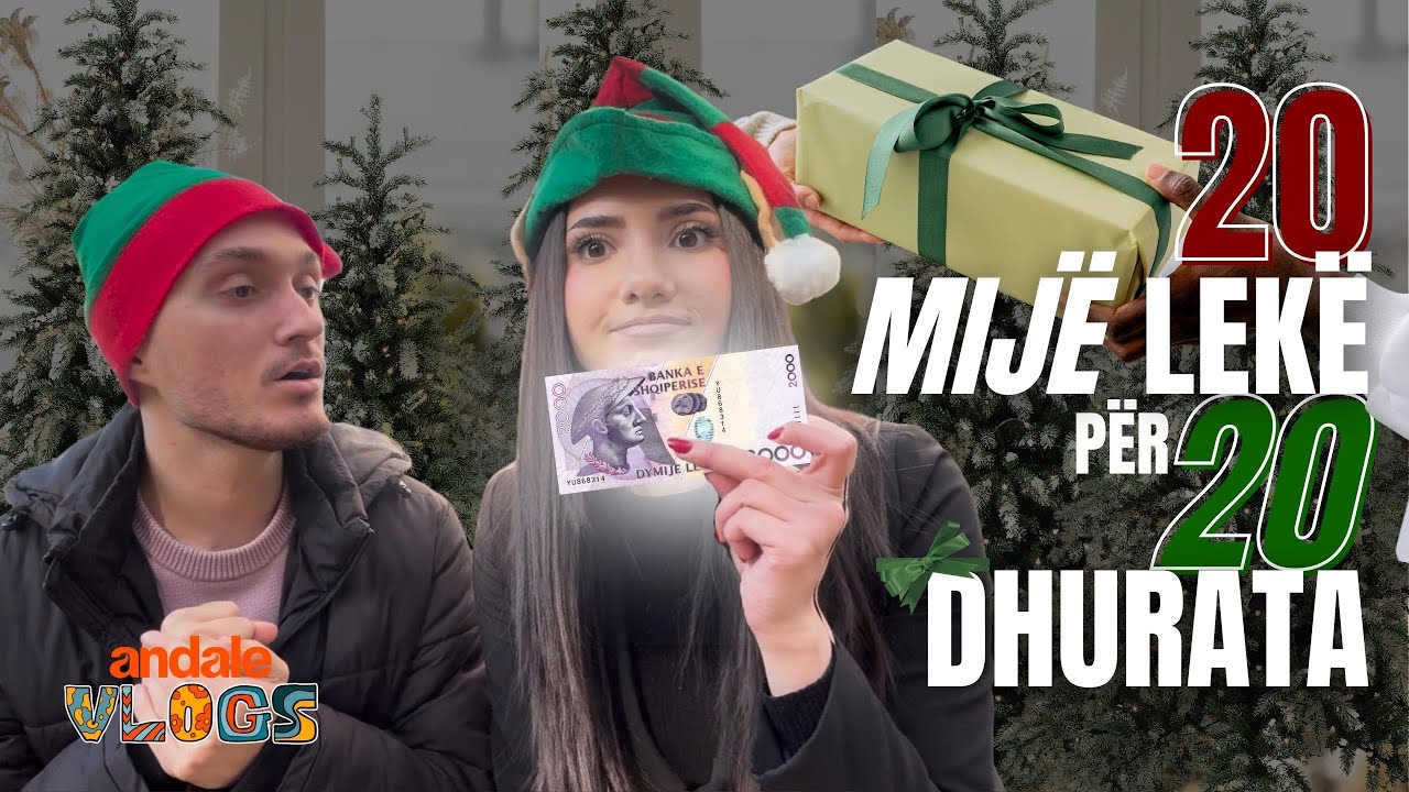 Dhuratat më të lira në Tiranë! | Andale Vlogs