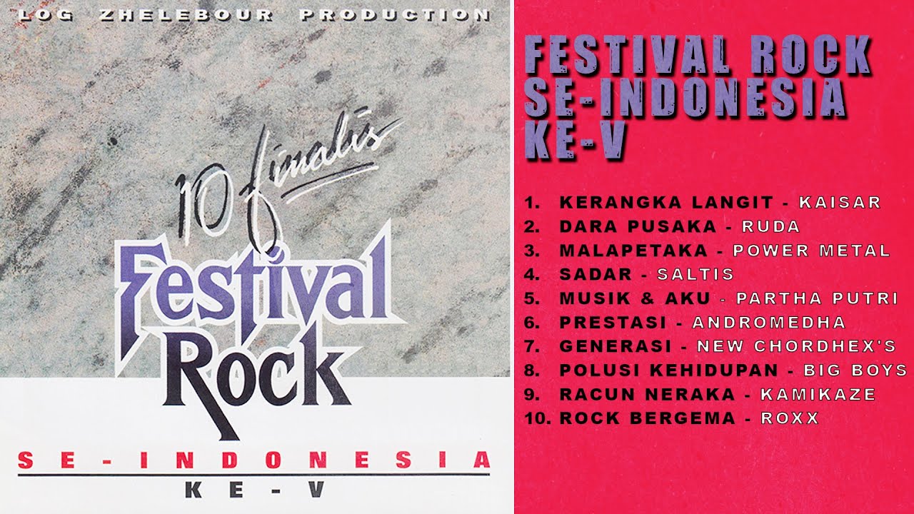 10 FINALIS FESTIVAL ROCK SE-INDONESIA KE V - FULL ALBUM - PLAYLIST ROCK TERBAIK 2025