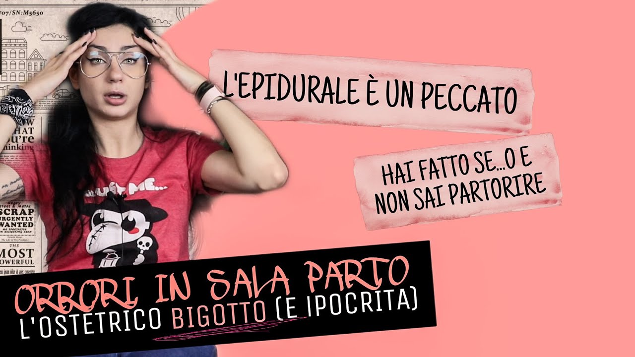 "L'EPIDURALE È UN PECCATO DIVINO" (l'inaccettabile storia di Eva)