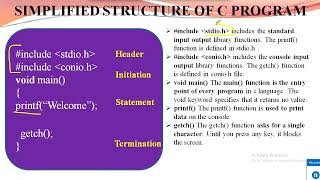 Programming in C for Chemistry Students(1)