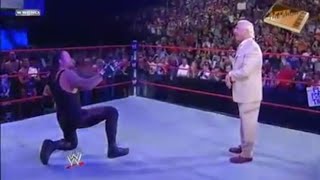 اندرتيكر يكسر الشخصية من أجل وداع الأسطورة ريك فلير _wwe