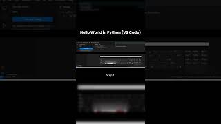 Python Hello World in VS Code (Beginner Tutorial) 🔥