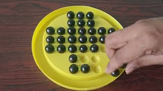 How to play brainvita game | 32 marble stone game | marble stone mind game screenshot 5
