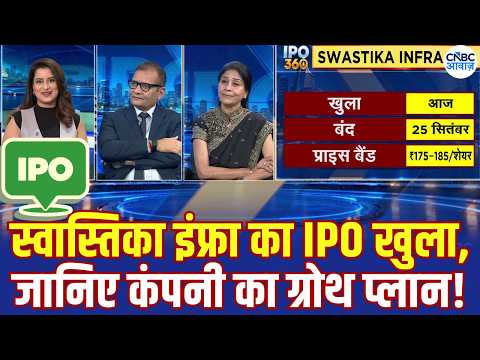 Swastika Infra IPO: कंपनी के MD Vinay Gupta और Whole-Time Director Ruchira Gupta से खास चर्चा!