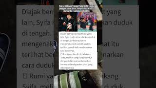 Potret El Rumi Tutupi Paha Syifa Hadju Dengan Jaket Saat Tampil Di Acara Tv, Auto Langsung Salting