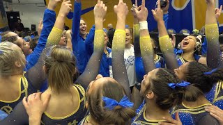 Pitt Gymnastics | Tri-Meet vs Yale & Towson | Post-meet Interview