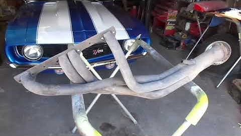 Exhaust header repair