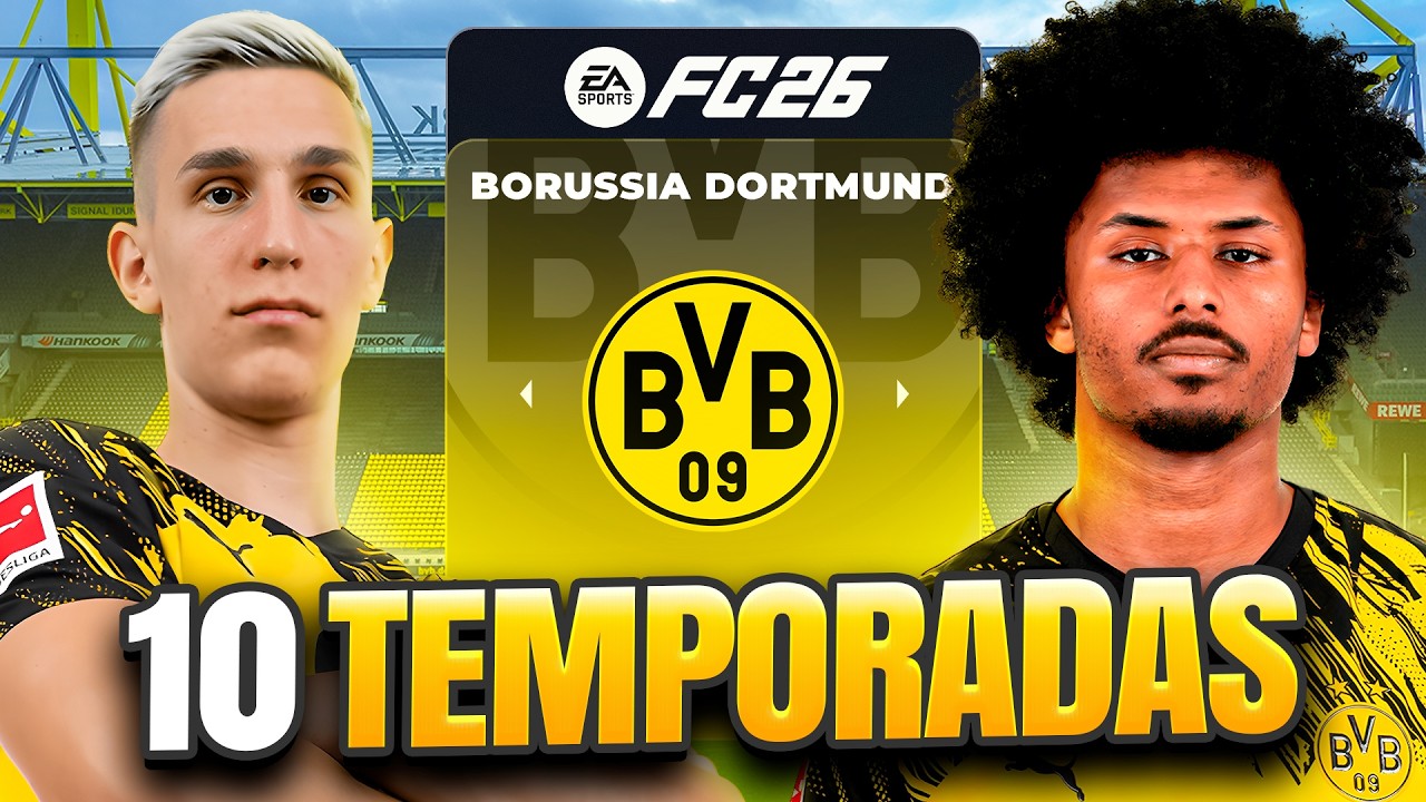 EU ASSUMI o BORUSSIA por 10 TEMPORADAS!  🇩🇪🔥