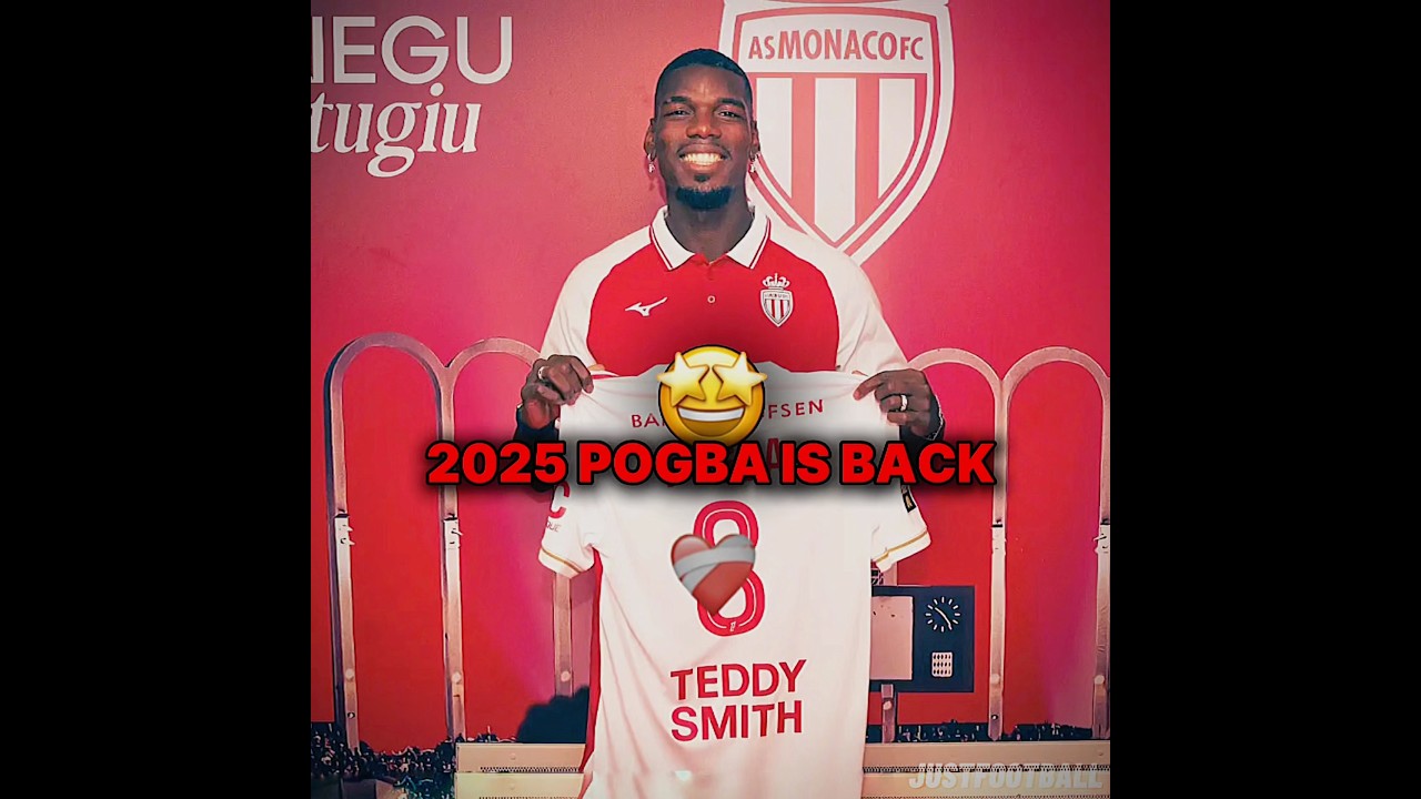 Paul Pogba Joined AC Monaco🤩 