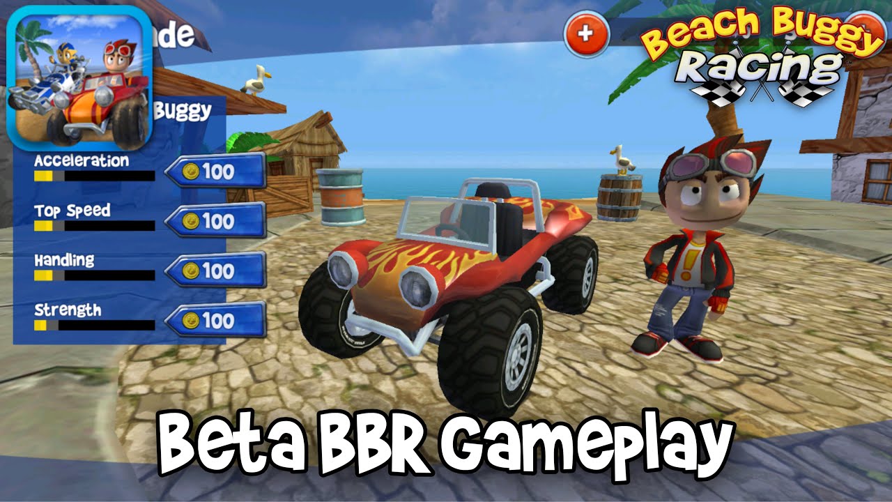 BETA Beach Buggy Racing Showcase • Game modes, Cars & Drivers - YouTube