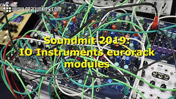 Soundmit 2019 IO Instruments eurorack modules
