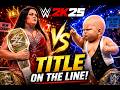 WWE 2K25 LIVE - Legends & Custom Characters Clash! Epic fantasy match ep-31