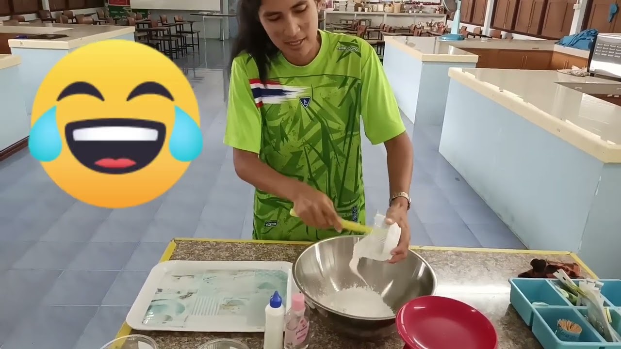 งานประดิษฐ์พวงกุญแจจากแป้ง