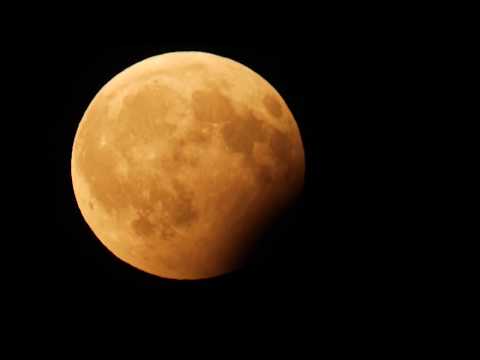 Partial moon eclipse - Munich - 2017