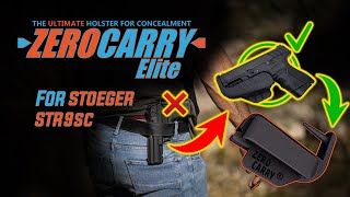 STOEGER STR-9SC IWB holster for concealed carry - ZERO CARRY ELITE