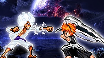 Wano Luffy V2 (all form) (New) VS Ichigo TYBW V3 OP (all form) in Jump Force Mugen😱