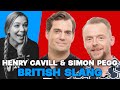 HENRY CAVILL AND SIMON PEGG TEACH BRITISH SLANG | AMANDA RAE