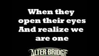 Open Your Eyes - Alterbridge - lyrics