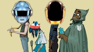 Are the Gorillaz becoming Daft Punk?