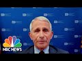 Dr. Fauci Speaks On CDC’s New Guidelines For Fully Vaccinated Students