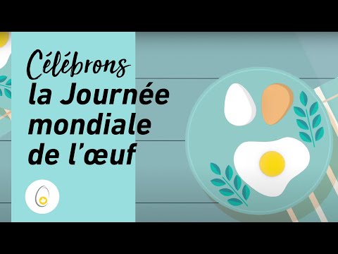 Joignez-vous aux célébrations de la Journée mondiale de l’œuf en visionnant notre vidéo qui rend hommage aux œufs et aux producteurs d’œufs canadiens. Partagez aussi votre amour des œufs sur les médias sociaux en utilisant le mot-clic #Journéemondialedeloeuf.